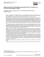Image of first page of: Metallrecycling für die Rohstoffversorgung Deutschlands
                    – Aktivitäten der deutschen Rohstoffagentur (DERA)