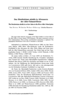 Image of first page of: Das Stratiotetum aloidis in Altwassern der Aller-Talsand-Ebene