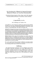 Image of first page of: Zur Geochemie der Vulkanite des Aguacate-Formation (Miozän bis Pliozän von Costa Rica, Zentralamerika)