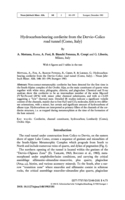 Image of first page of: Hydrocarbon-bearing cordierite from the Dervio-Colico road tunnel
(Como, Italy)