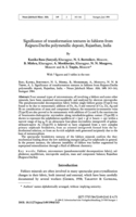 Image of first page of: Significance of transformation
textures in fahlores from Rajpura-Dariba polymetallic deposit,
Rajasthan, India